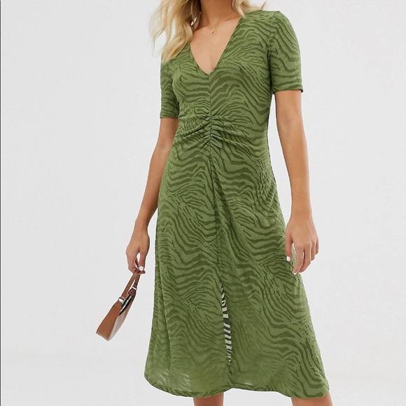 asos zebra dress
